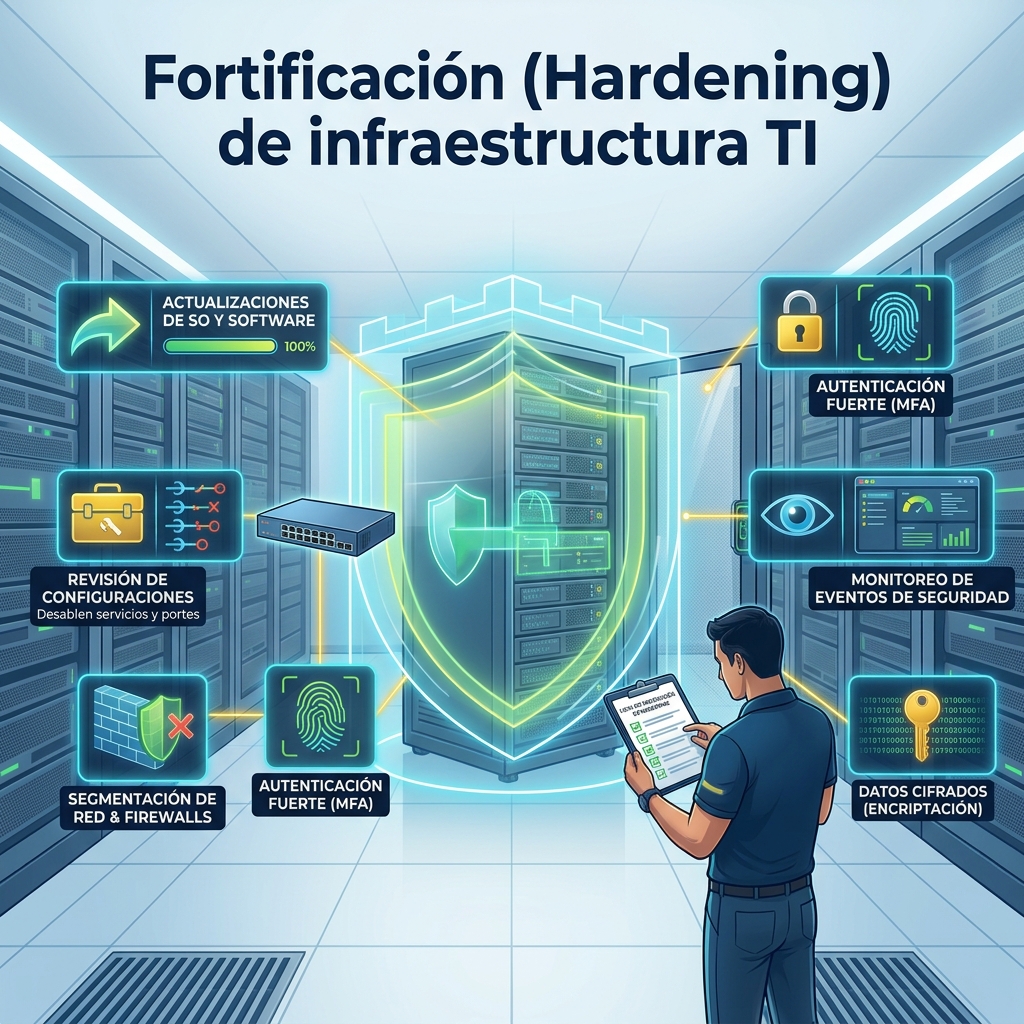 Fortificación (Hardening) de la infraestructura TI en las Pymes de Colombia